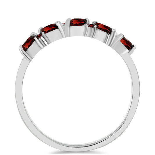 Ezüst Gyűrű Barton Gránáttal