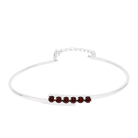 Ezüst Karperec Barton Gránáttal