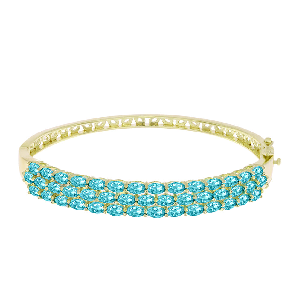 Arannyal Bevont Ezüst Karperec Paraiba Kvarccal 4 