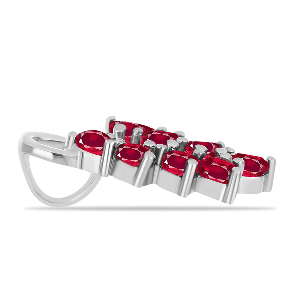 Ezüst Medál Madagaszkári Rubinnal 2 