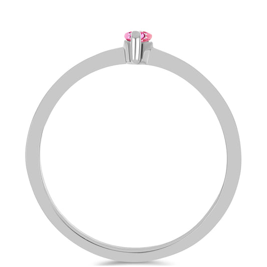 Ezüst Gyűrű Pelmadullai Rózsaszínű Turmalinnal
