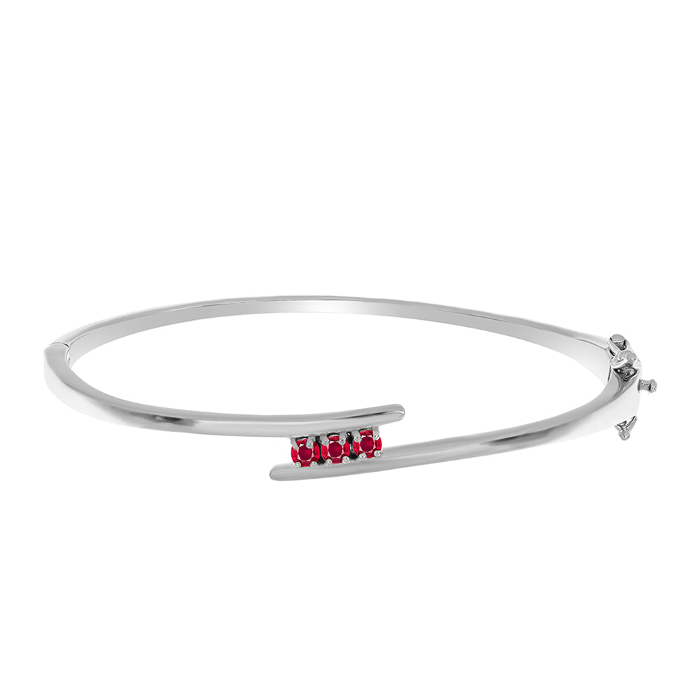 Ezüst Karperec Madagaszkári Rubinnal 1 