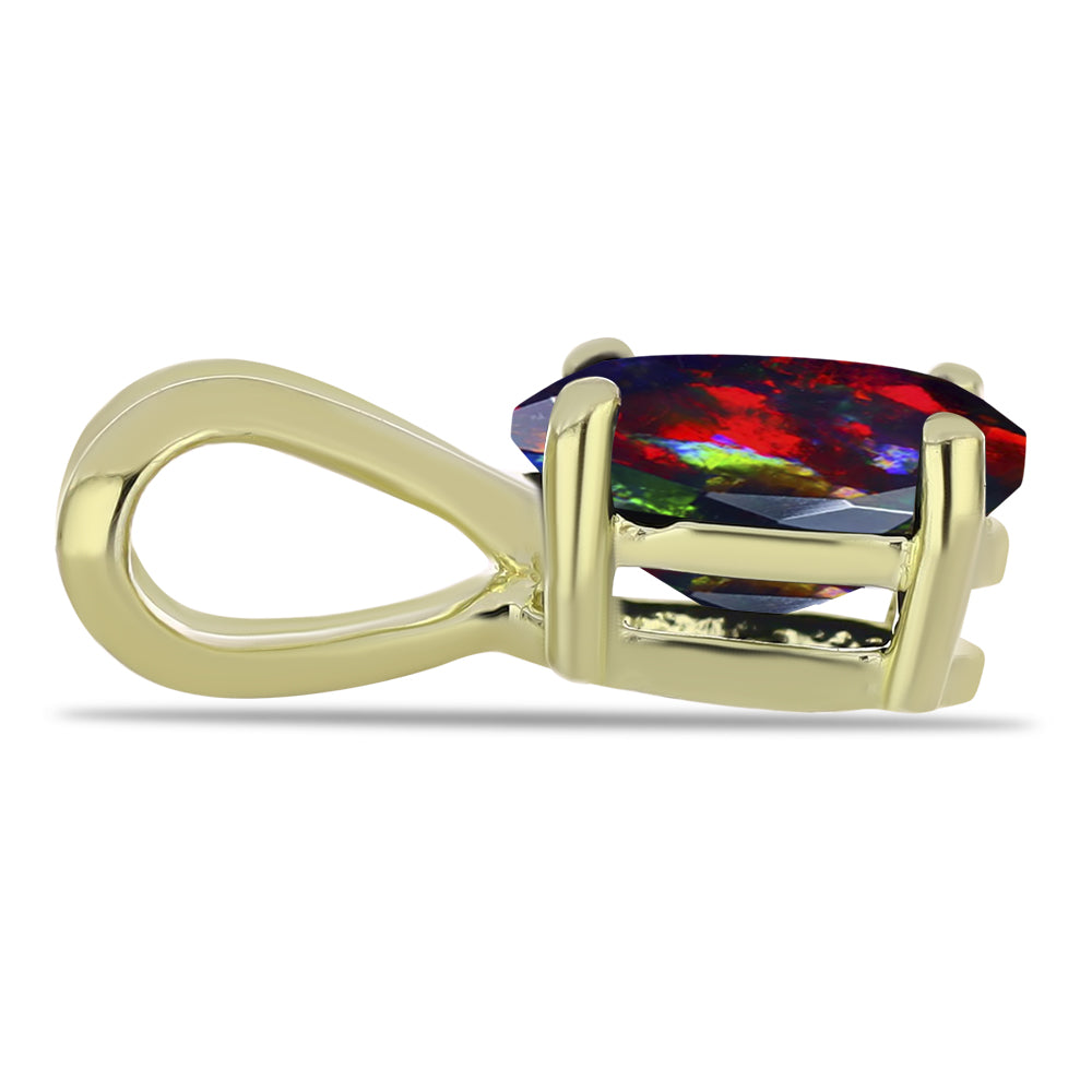 Arannyal Bevont Ezüst Medál Lega Dembi Éjfekete Etiópiai Opállal