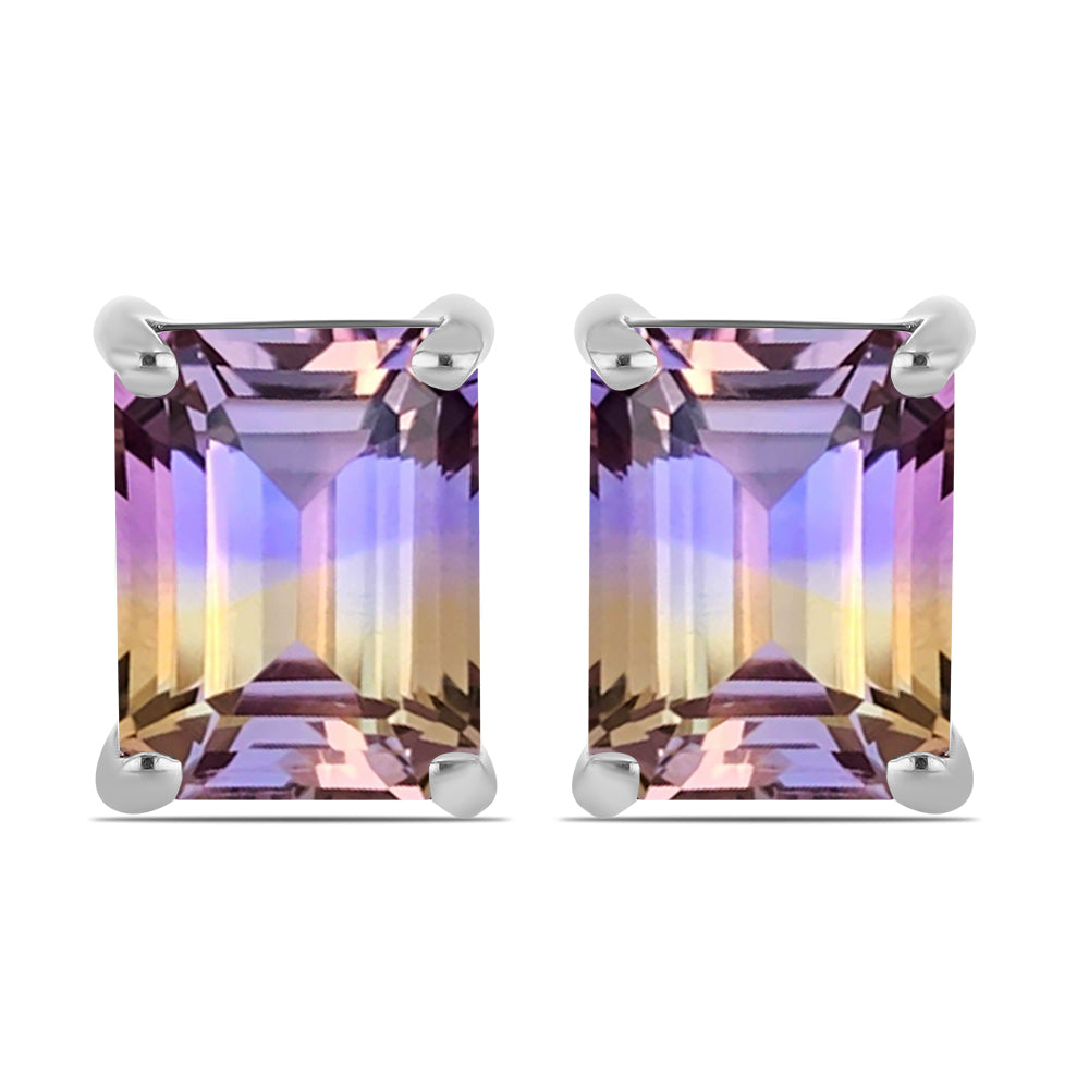 Ezüst Fülbevaló Anahi Ametrinnel