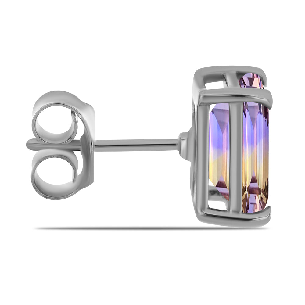 Ezüst Fülbevaló Anahi Ametrinnel