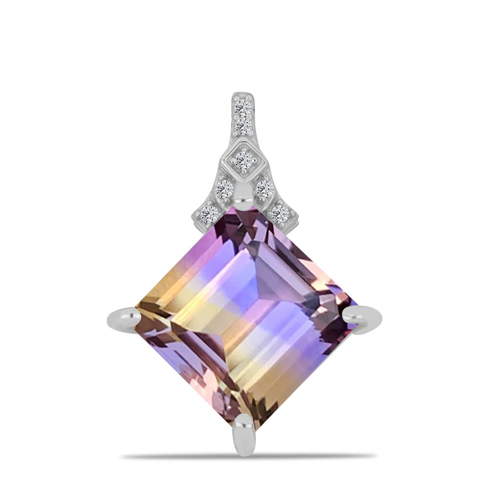 Ezüst Medál Anahi Ametrinnel és Fehér Topázzal 1 