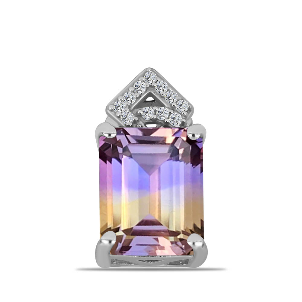 Ezüst Medál Anahi Ametrinnel és Fehér Topázzal 1 