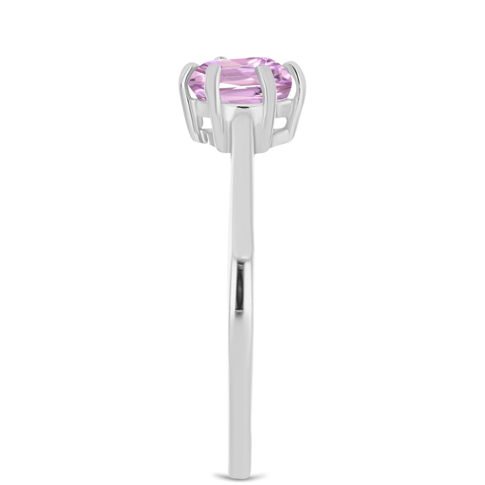 Ezüst Gyűrű Palai Kunzittal 3 