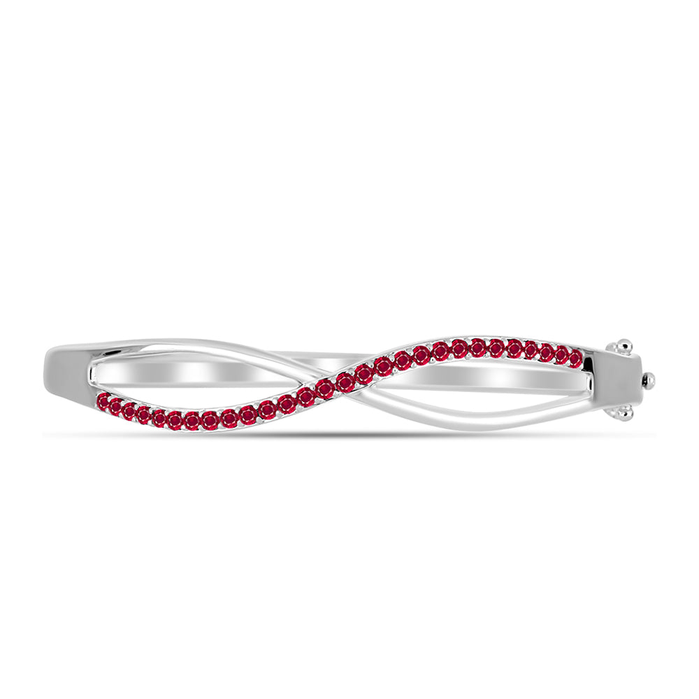 Ezüst Karperec Madagaszkári Rubinnal 2 