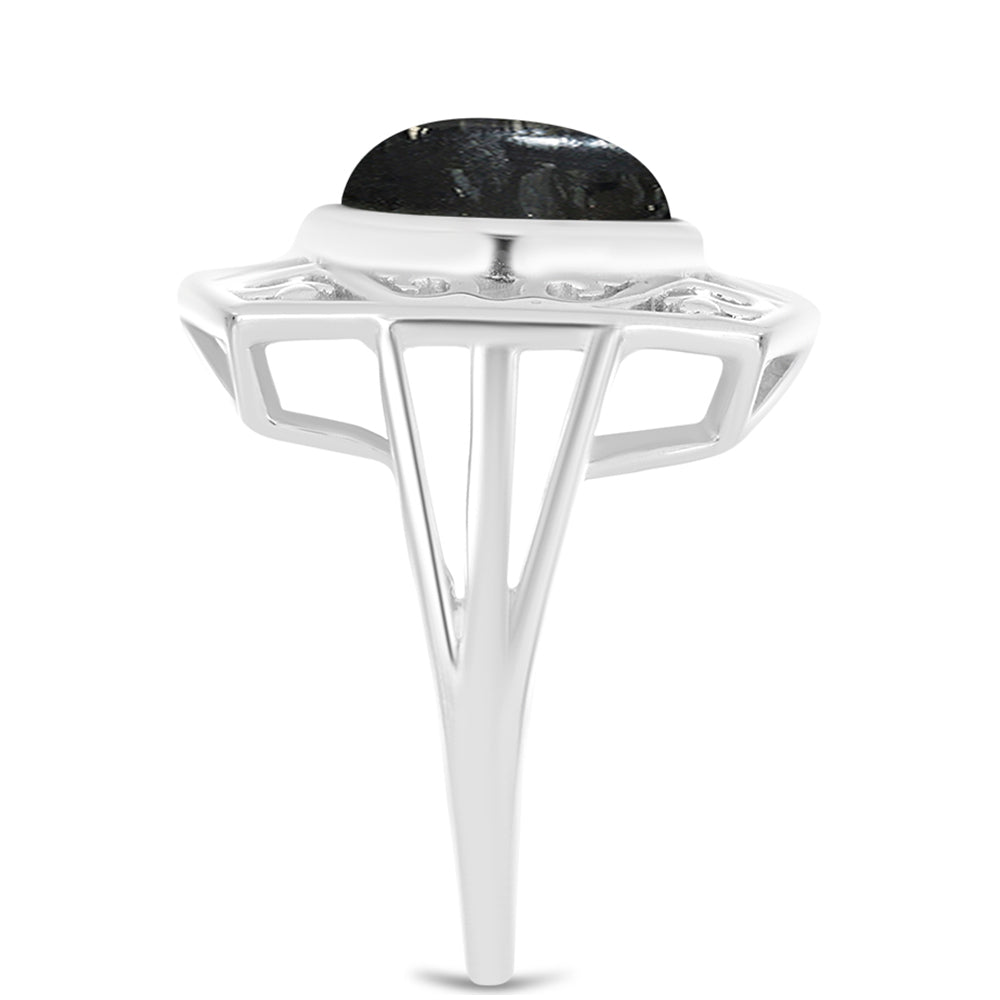 Ezüst Gyűrű Picasso Jáspissal 4 