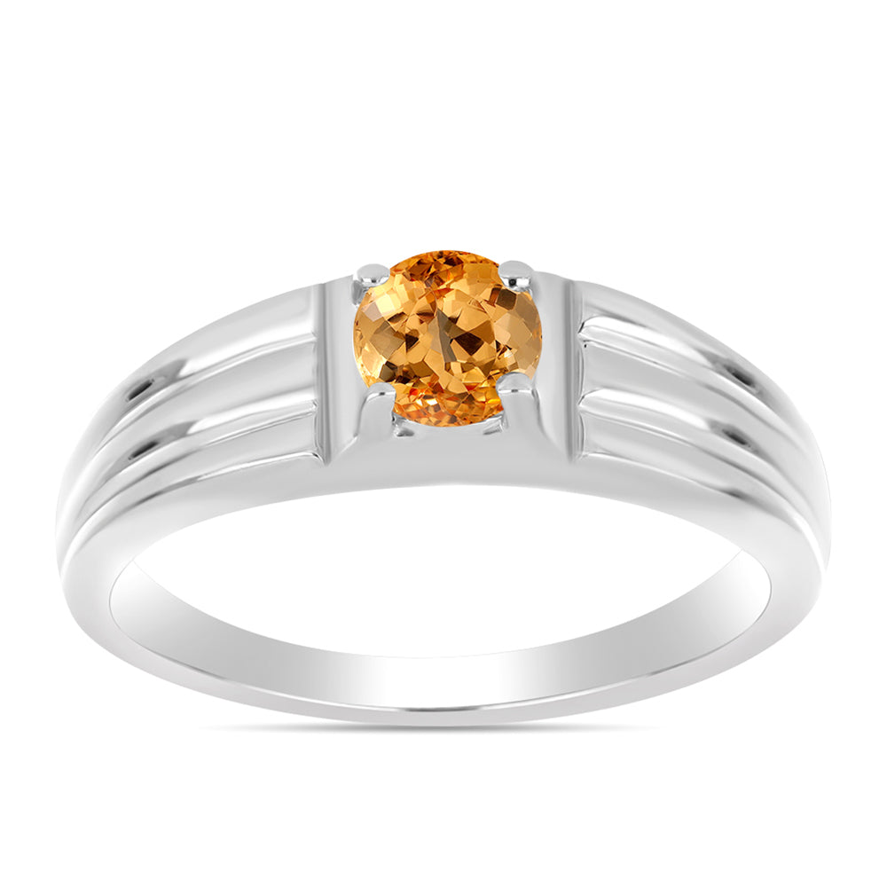 Ezüst Gyűrű "Császársárga" Topázzal 3 