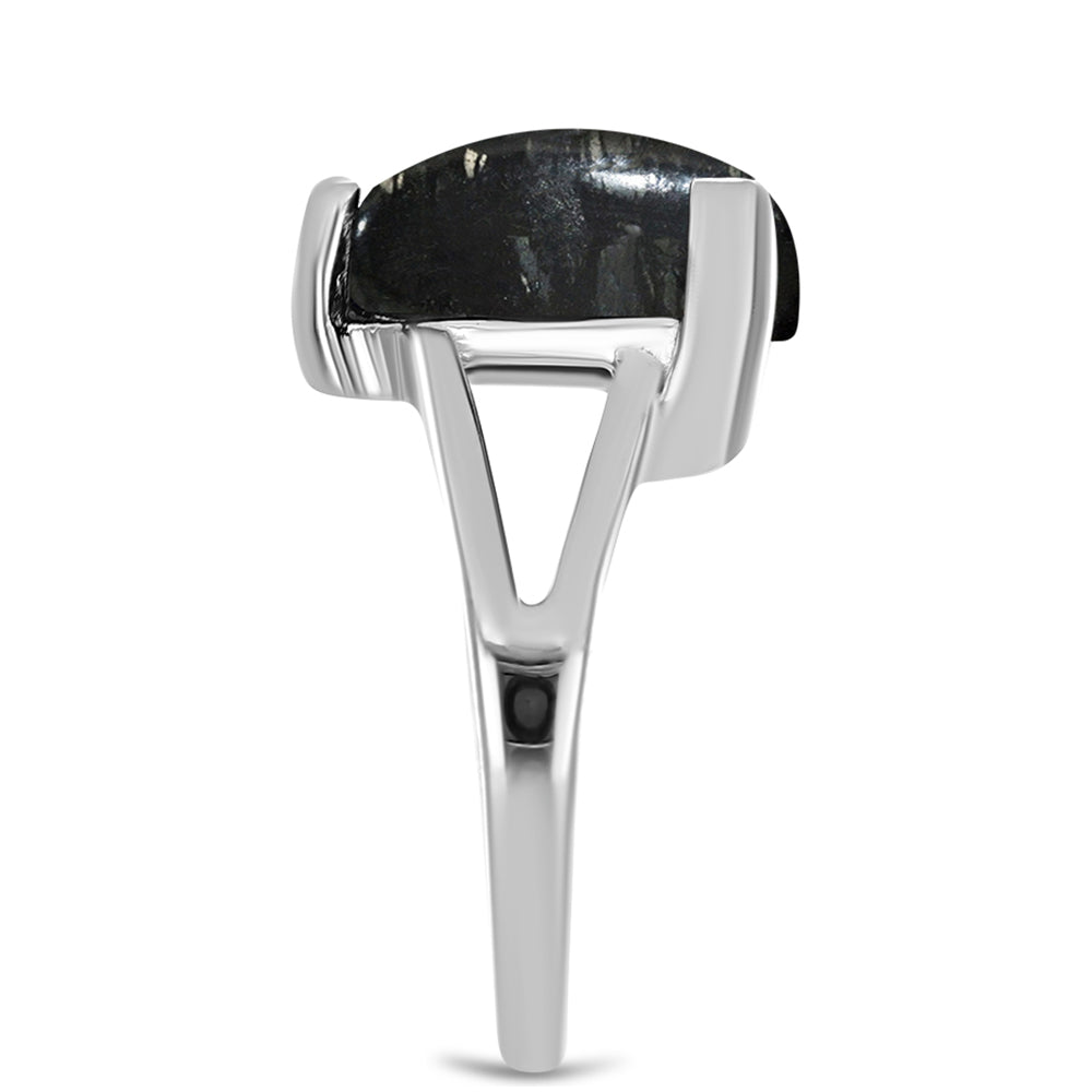 Ezüst Gyűrű Picasso Jáspissal 4 