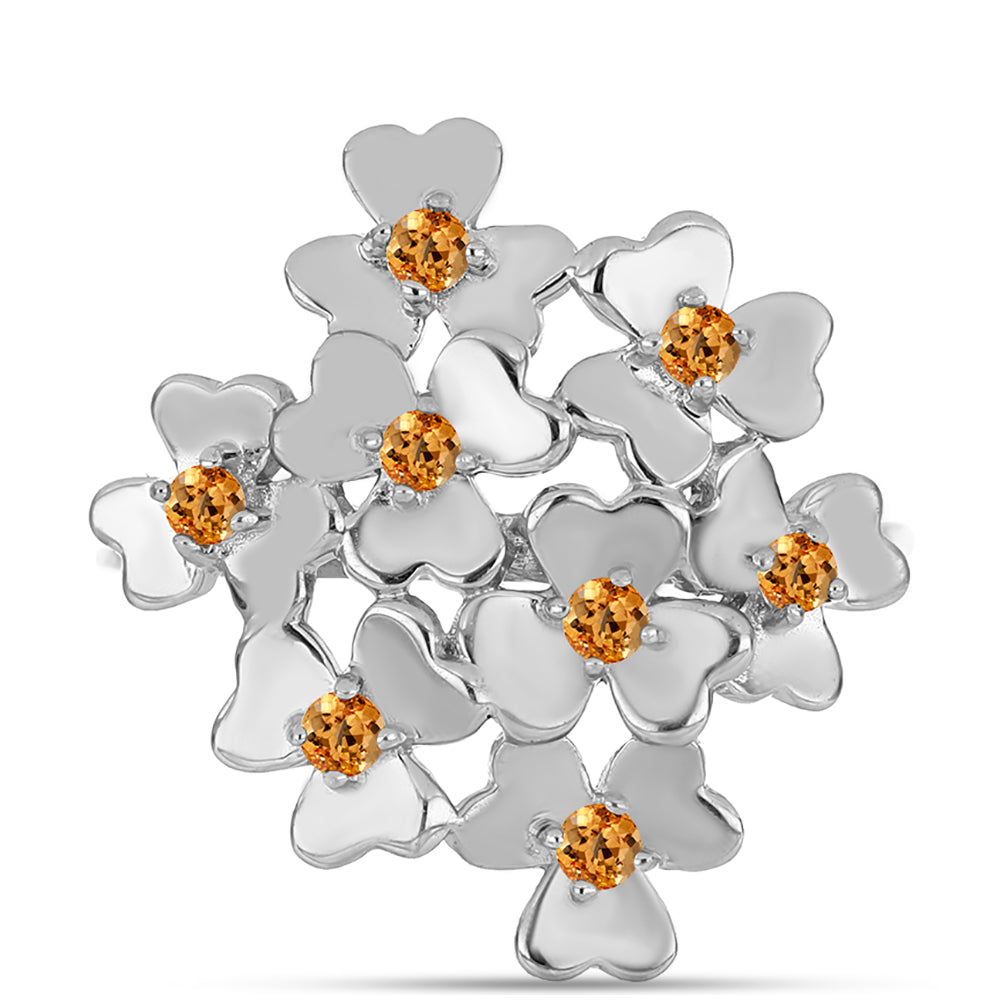 Ezüst Gyűrű "Császársárga" Topázzal 1 