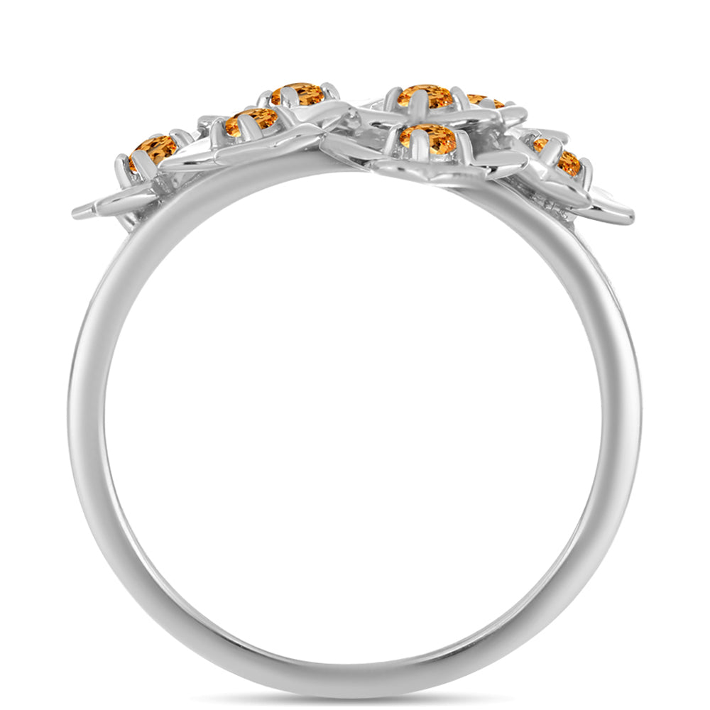 Ezüst Gyűrű "Császársárga" Topázzal 2 