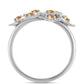 Ezüst Gyűrű "Császársárga" Topázzal