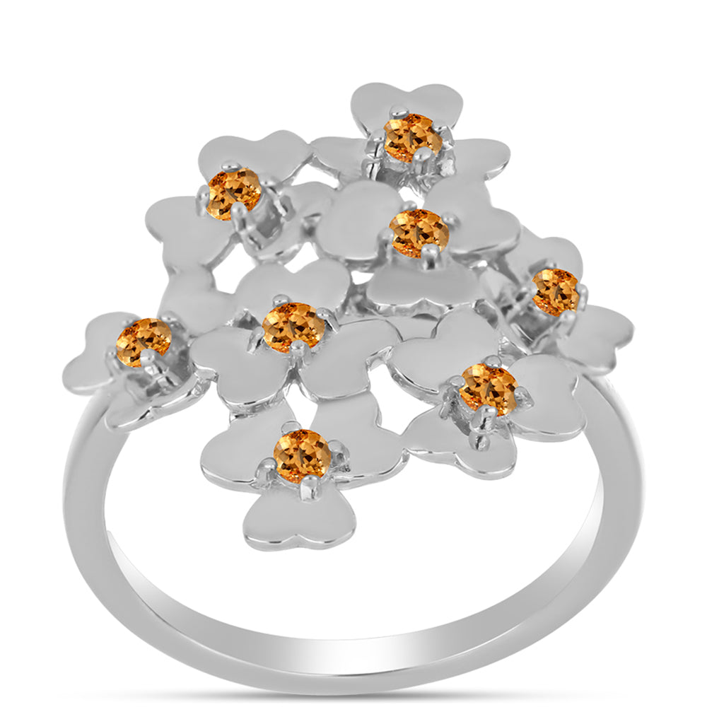 Ezüst Gyűrű "Császársárga" Topázzal 3 