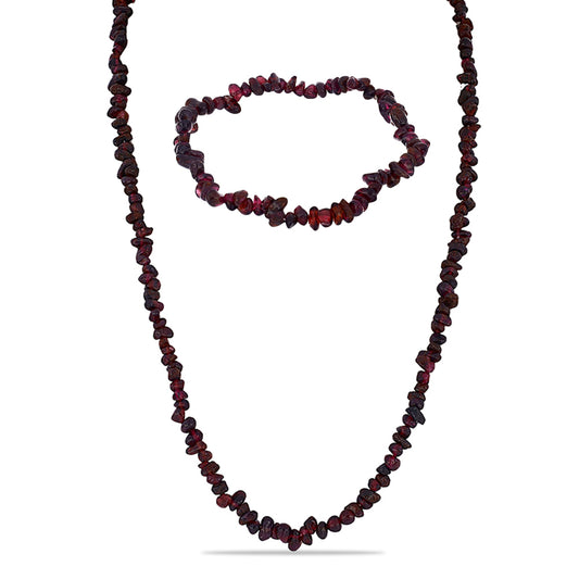 Nugget Szett Barton Gránáttal ( Nyaklánc+Karkötő )