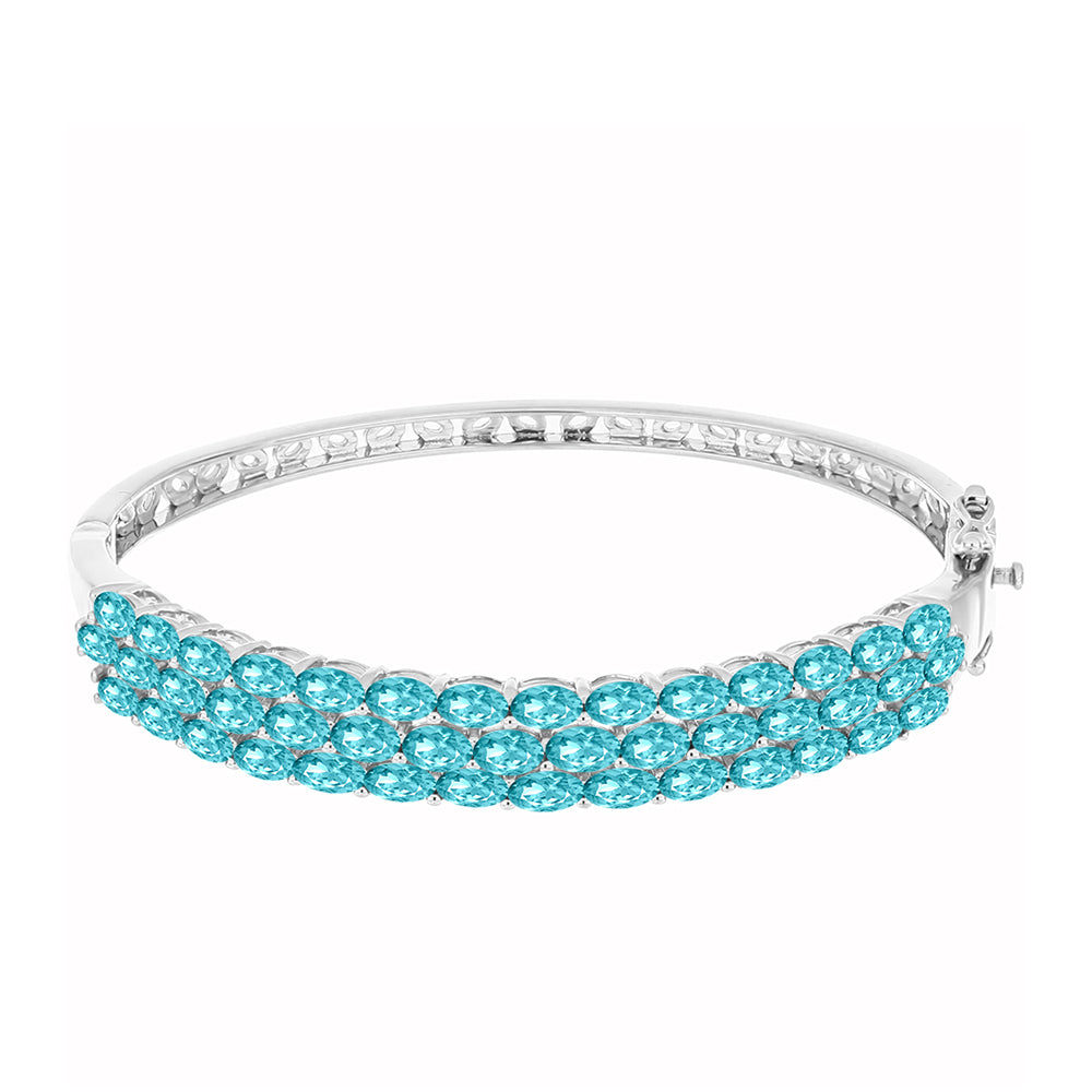 Ezüst Karperec Paraiba Kvarccal