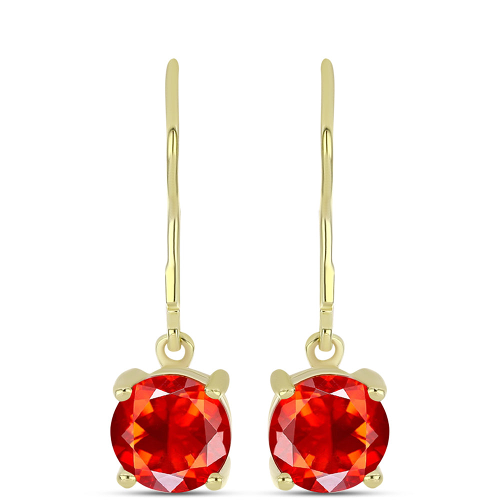 Arannyal Bevont Ezüst Szett Etiópiai Vörös Opállal és Lega Dembi Éjfekete Etiópiai Opállal ( Fülbevaló ) 2 