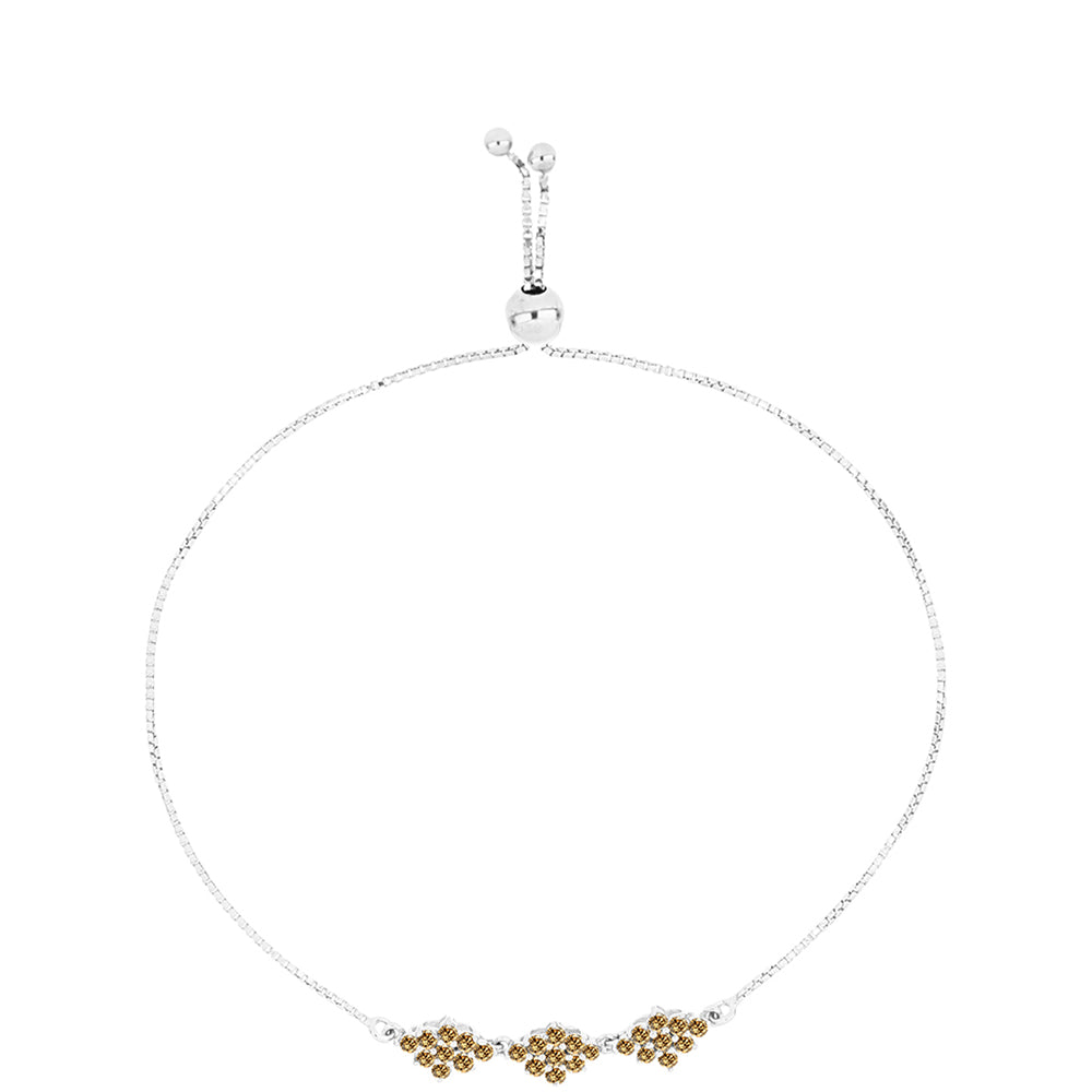 Ezüst Karkötő Pezsgő Moissanite-tal 1 