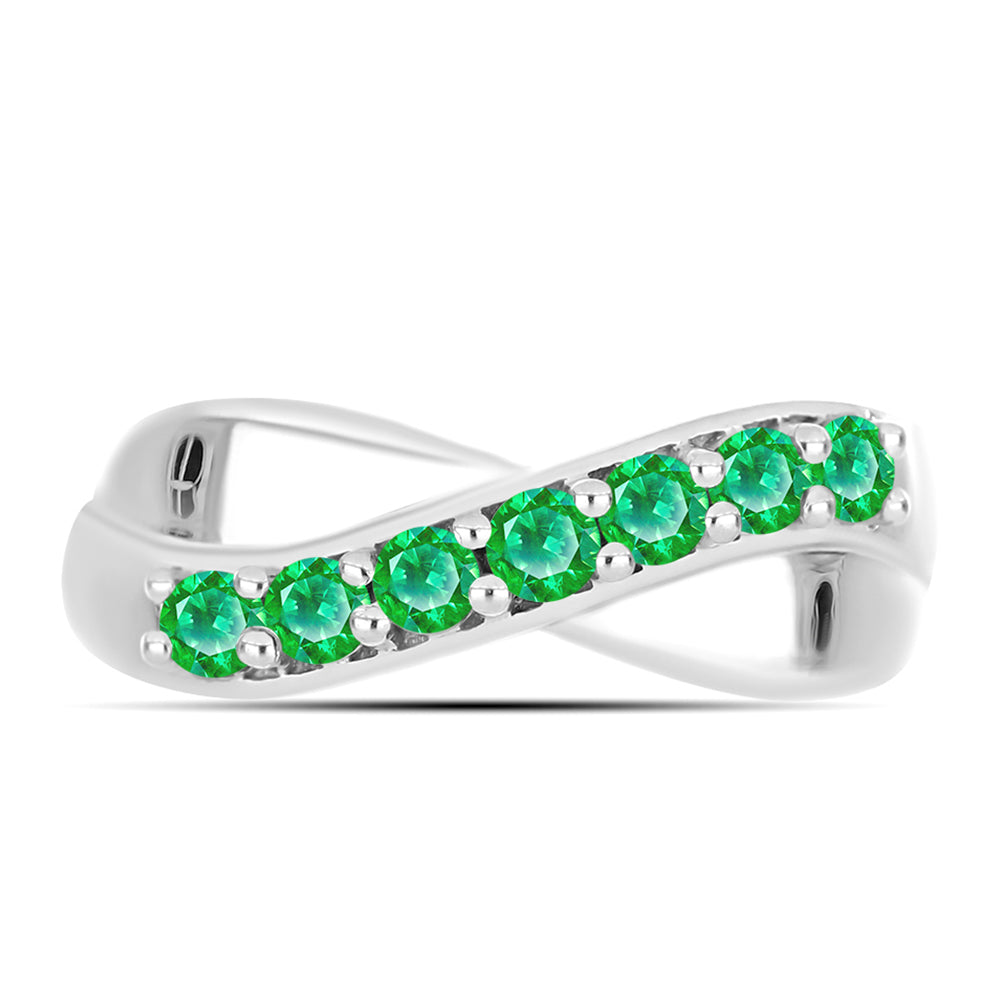 Ezüst Gyűrű Kijani Gránáttal