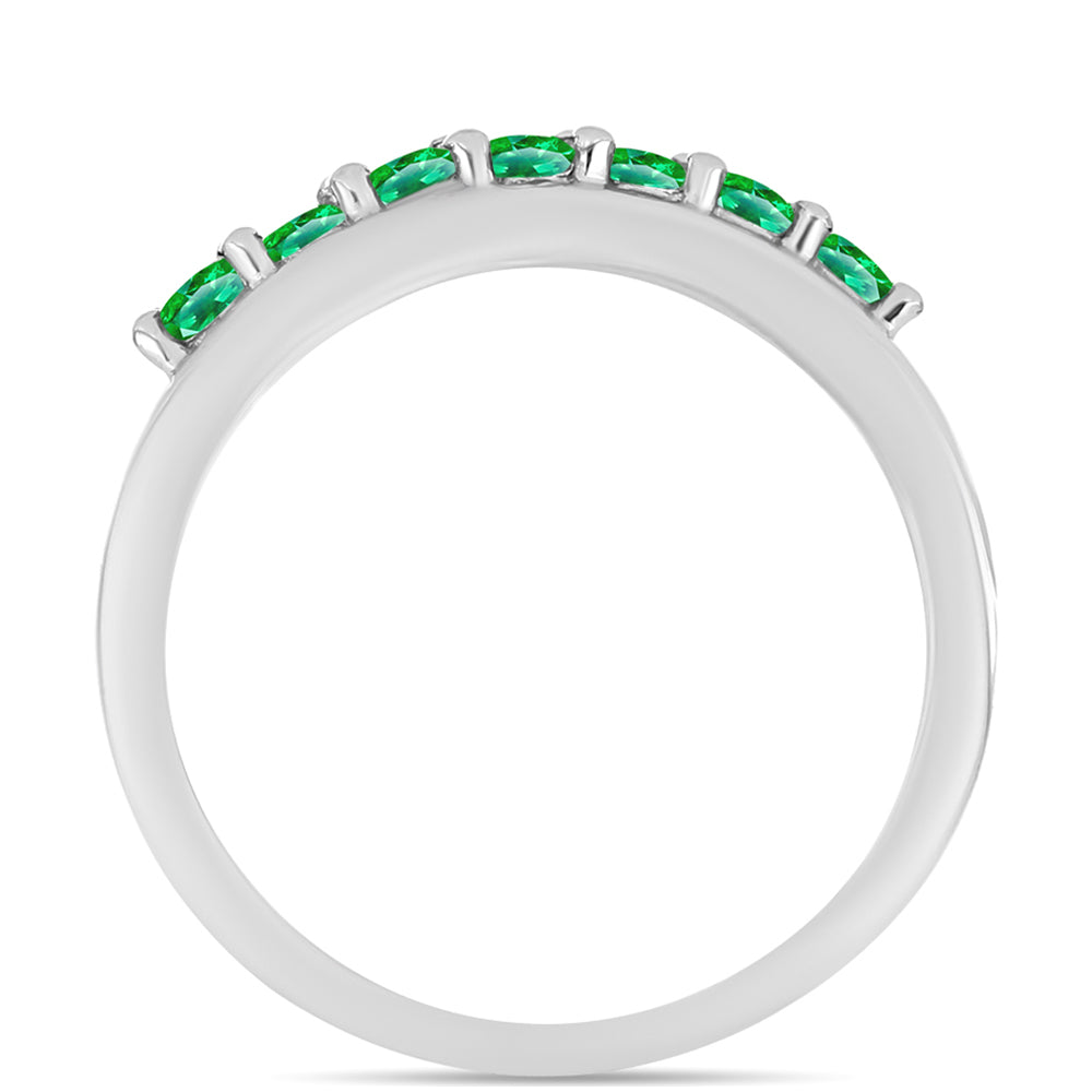 Ezüst Gyűrű Kijani Gránáttal 2 