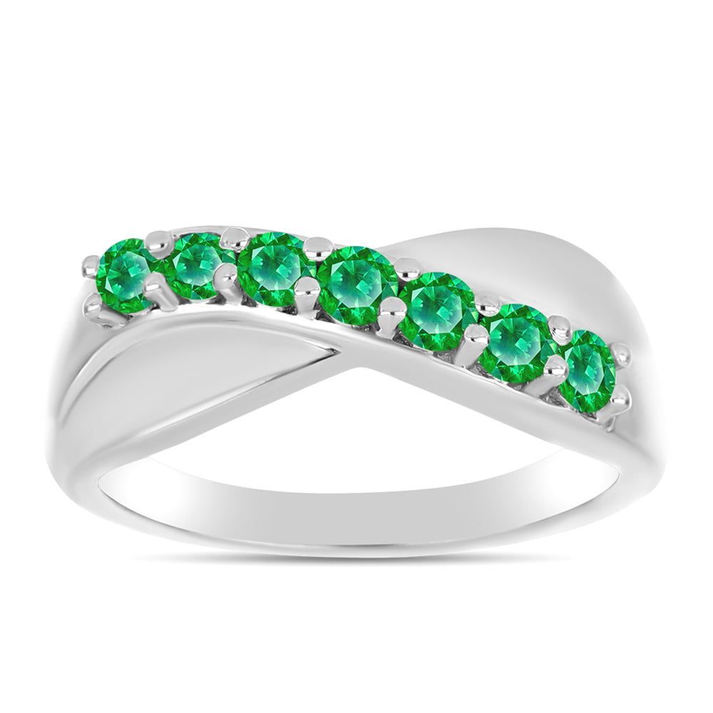 Ezüst Gyűrű Kijani Gránáttal 3 