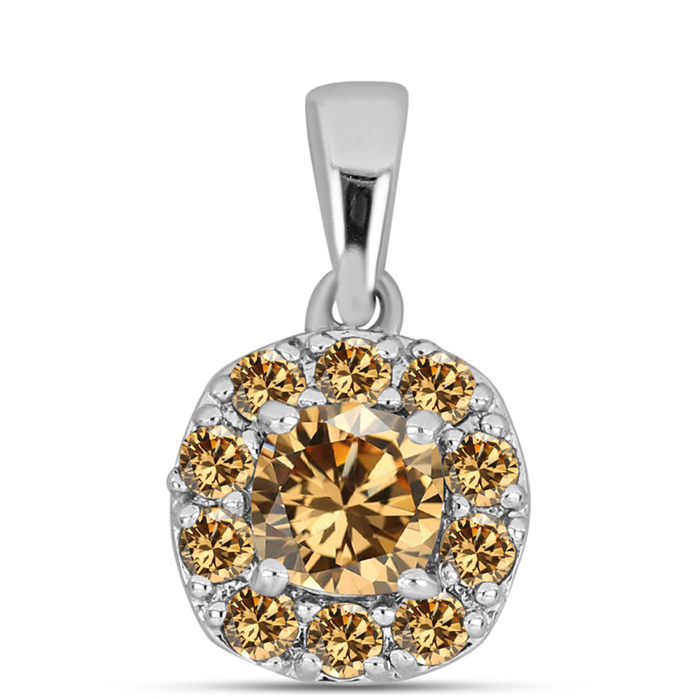 Ezüst Medál Pezsgő Moissanite-tal 1 