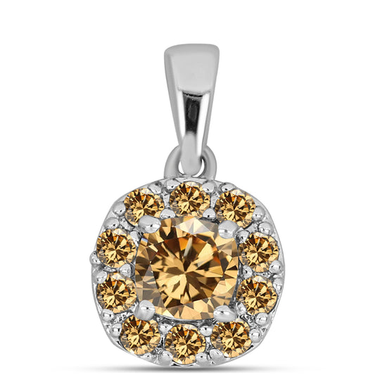 Ezüst Medál Pezsgő Moissanite-tal