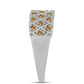 Ezüst Gyűrű Pezsgő Moissanite-tal