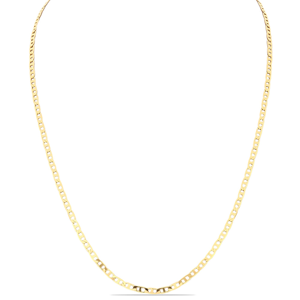 Arannyal Bevont Ezüst Lánc