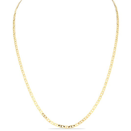 Arannyal Bevont Ezüst Lánc