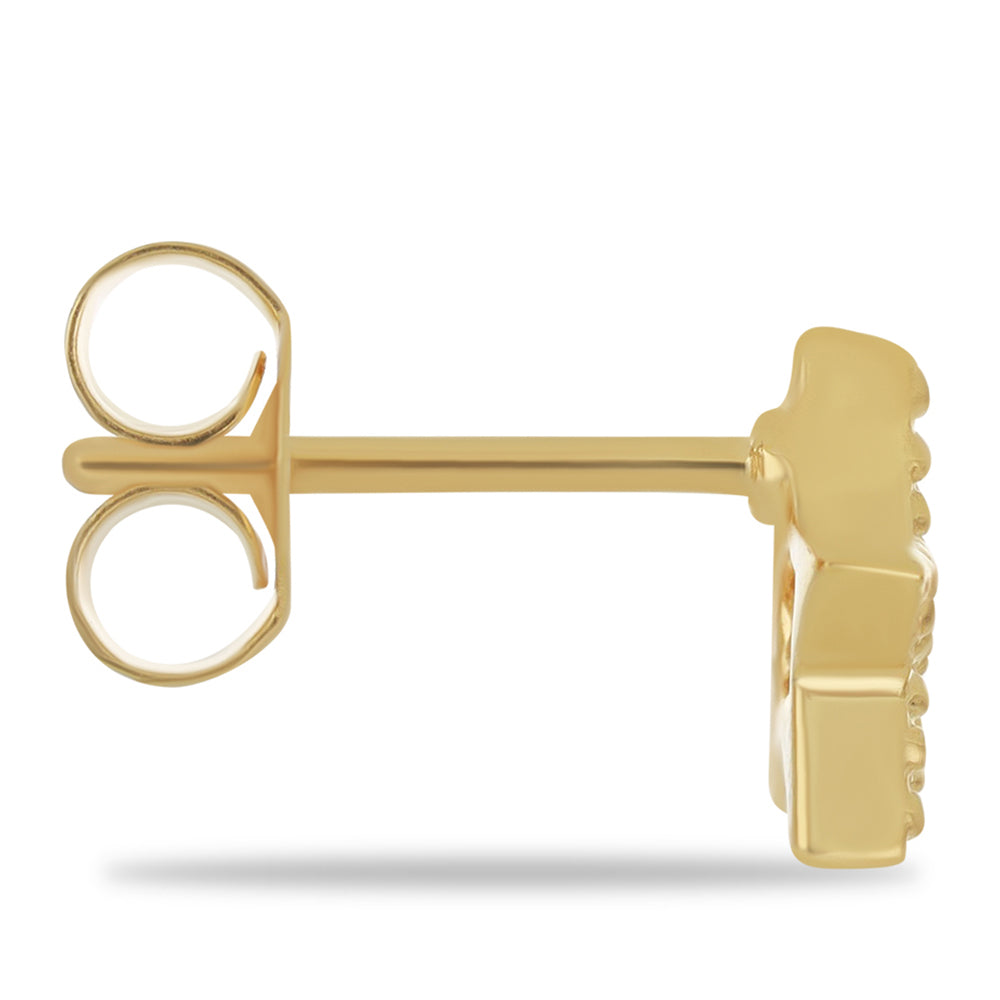 Arannyal Bevont Ezüst Fülbevaló 3 