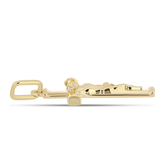 Kereszt 14 Karátos Arany Medál