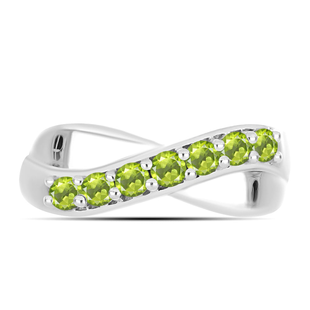 Ezüst Gyűrű Changbai Peridottal 1 