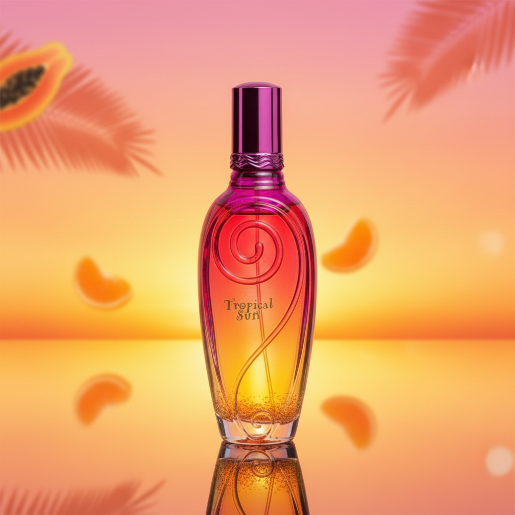 EDP 100 ml "Tropical Sun" – gyümölcsös-pézsmás illat
