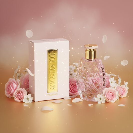 100 ml Eau de Perfume ADMIRATION PURE Virágos Illat Nőknek
