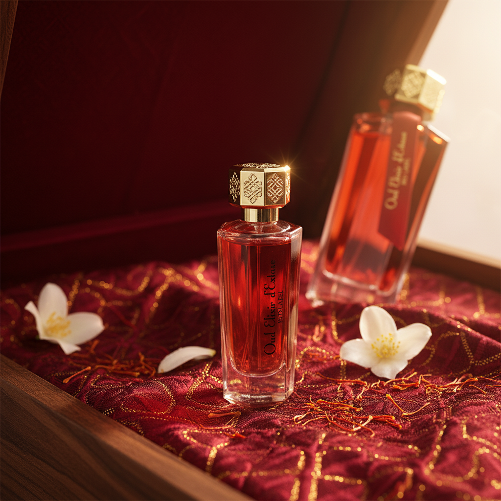 Linn Young EDP 100 ml + 30 ml "Oud Elixir Red" – borostyános, virágos illat