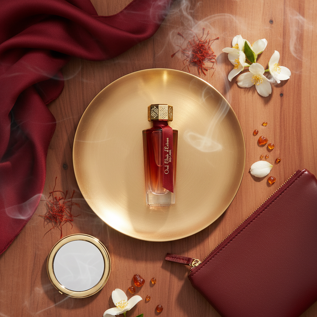 Linn Young EDP 100 ml + 30 ml "Oud Elixir Red" – borostyános, virágos illat