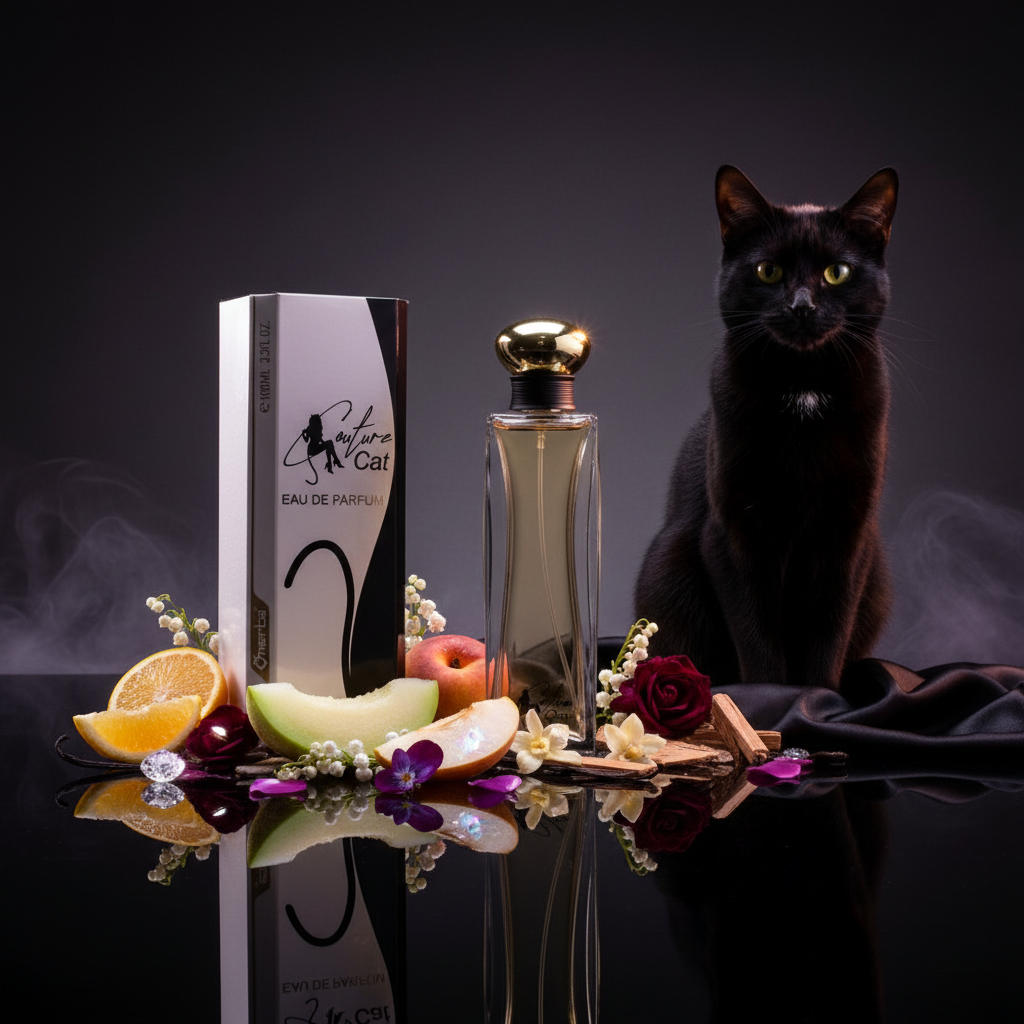 EDP 100 ml "Couture Cat" – virágos-gyümölcsös illat 5 
