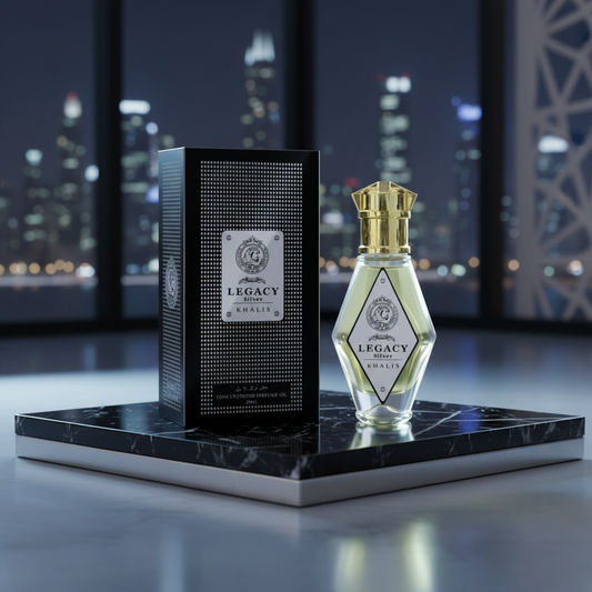 Parfümolaj 20ml "Legacy Silver" – fás illat unisex