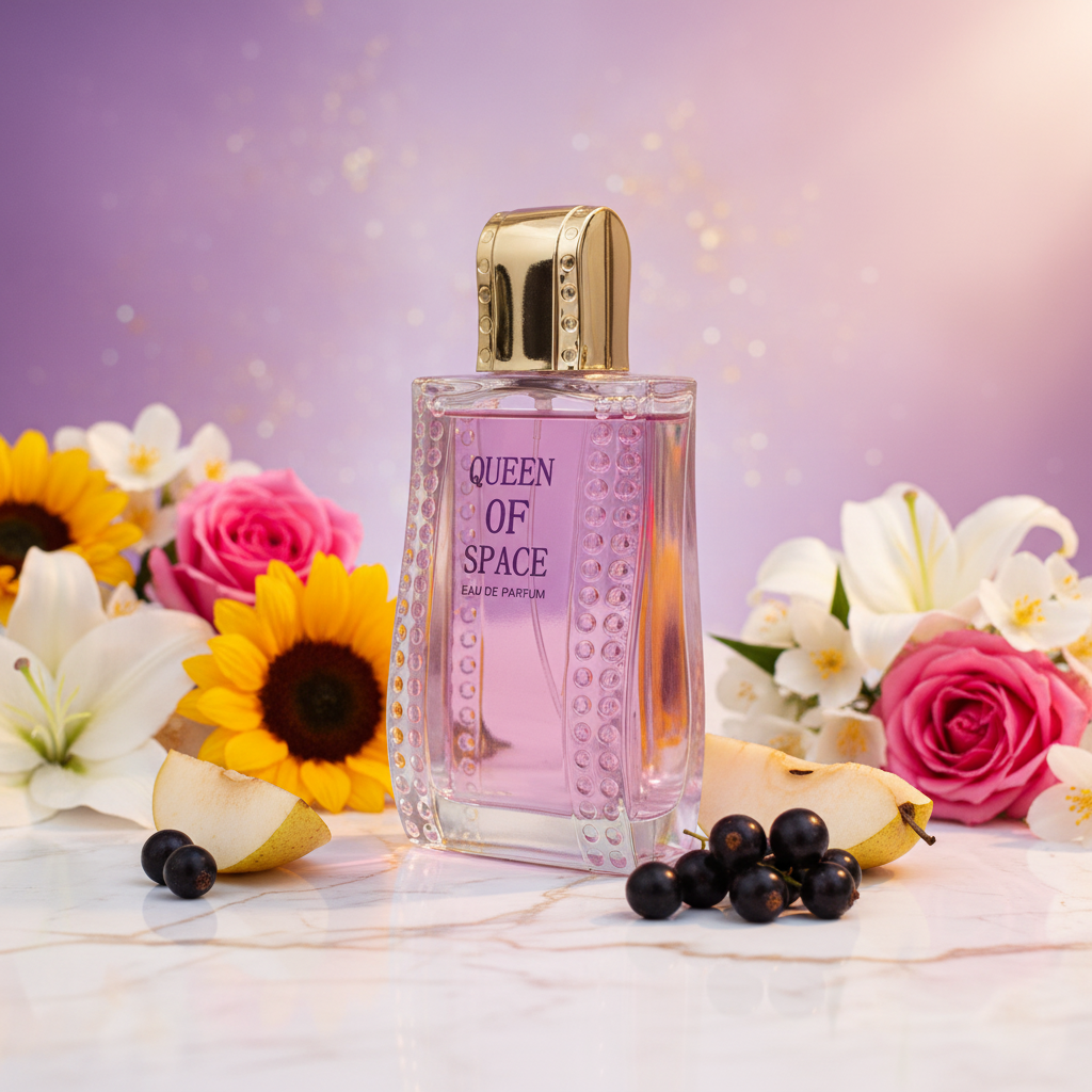 EDP 100ml "Queen of Space" – gyümölcsös-virágos illat