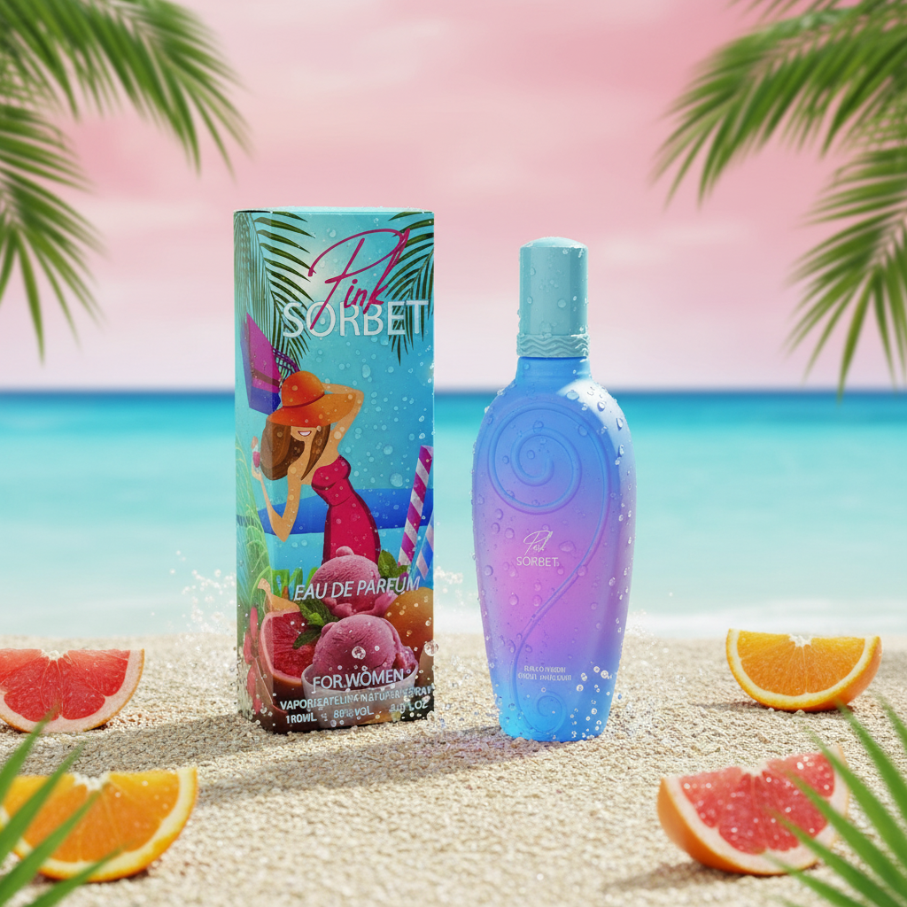 EDP 100 ml „Pink Sorbet” – gyümölcsös-virágos illat