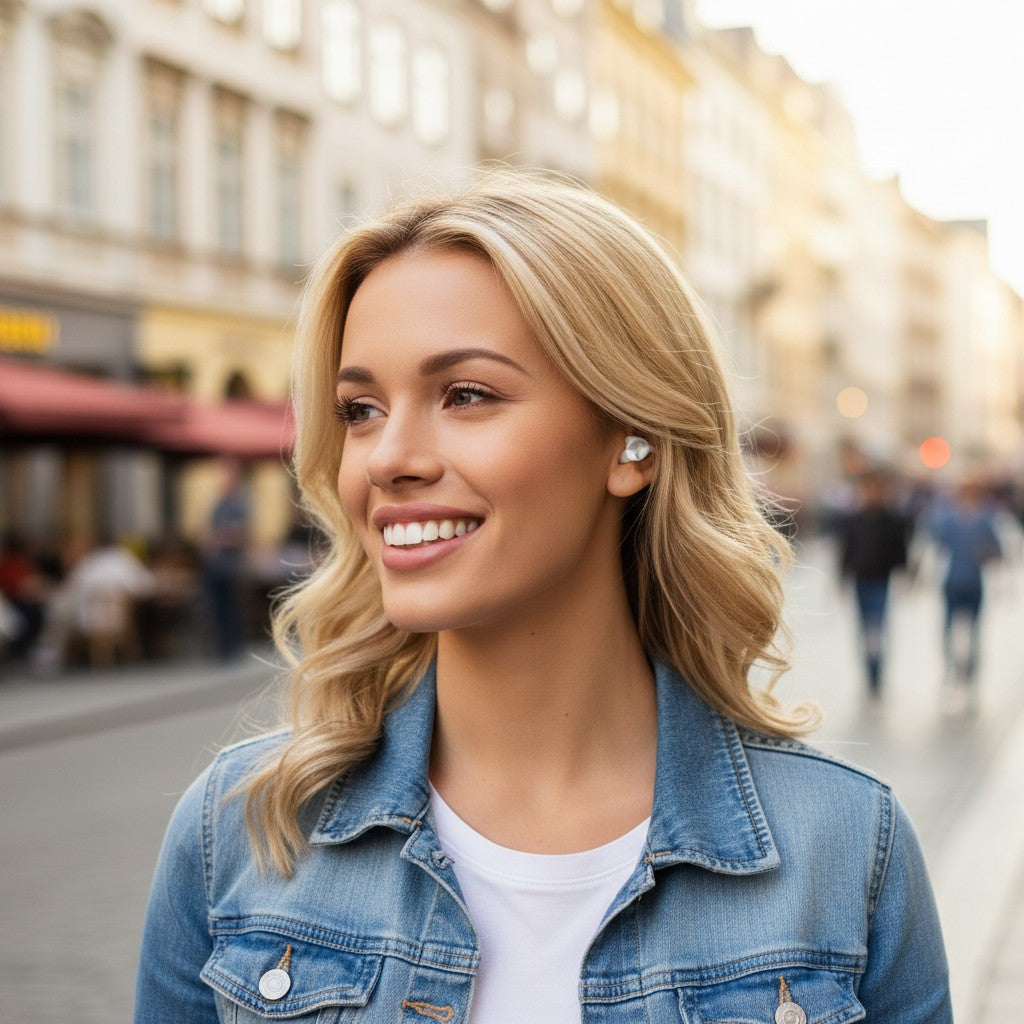 Starlyf Clip-On Earbuds vezeték nélküli fülhallgató fordító és hangerősítő funkcióval 5 
