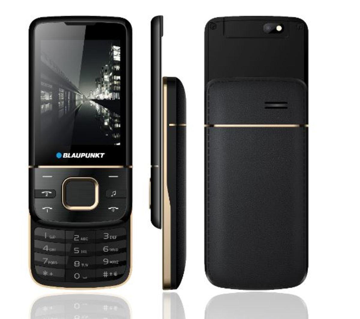 Blaupunkt FM 01 Dual SIM Mobiltelefon, Fekete - Ékszer Akció