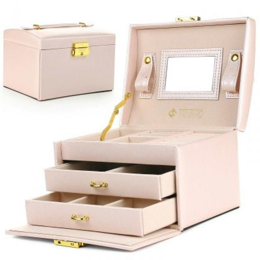 eCarla Pink jewellery box - Ékszer Akció