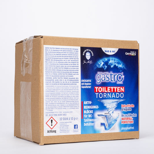 Gastro Toilet Tornado lefolyótisztító tabletták, 10 db
