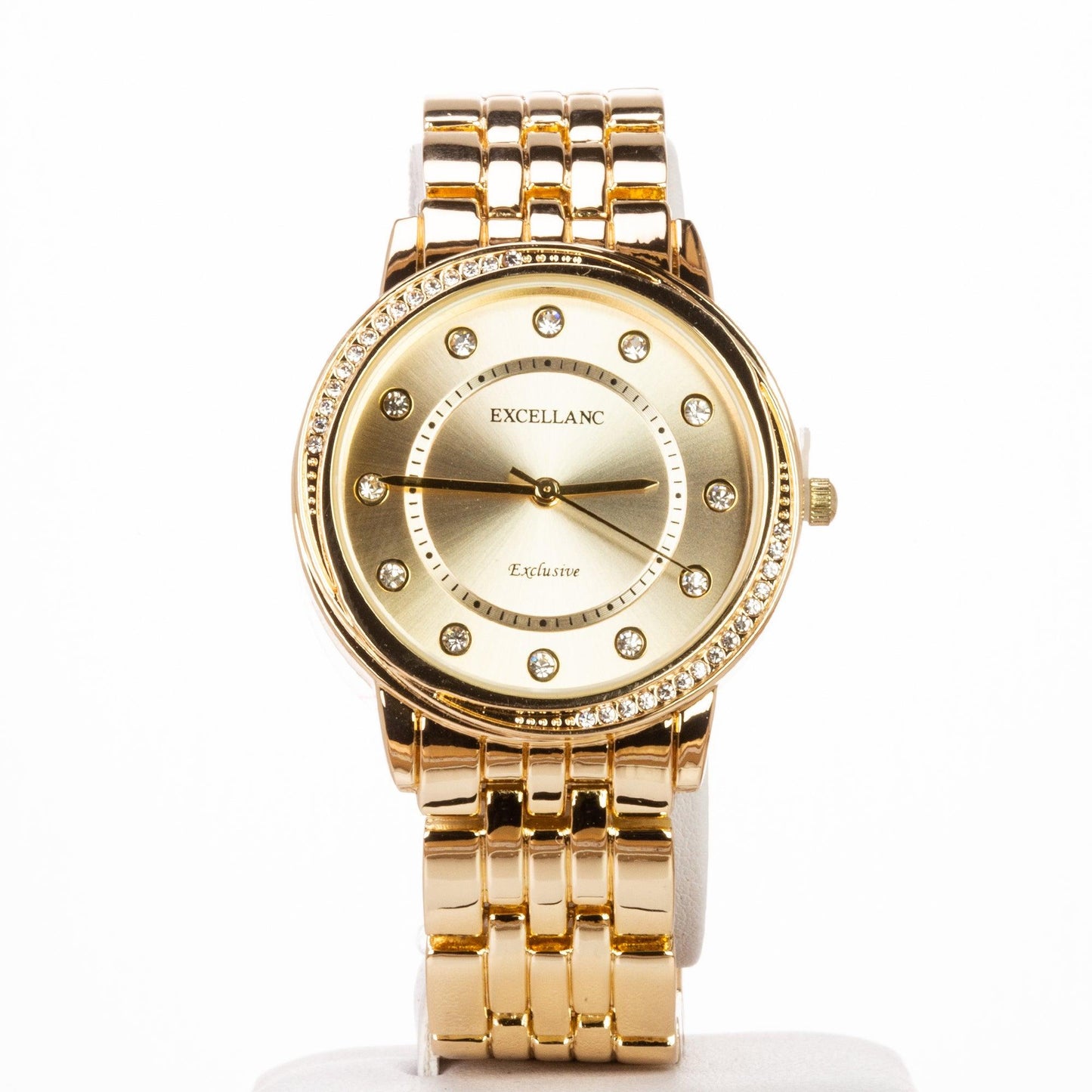 Excellanc gift set, ladies, watch, bracelet, bangle, gold-colored - Ékszer Akció