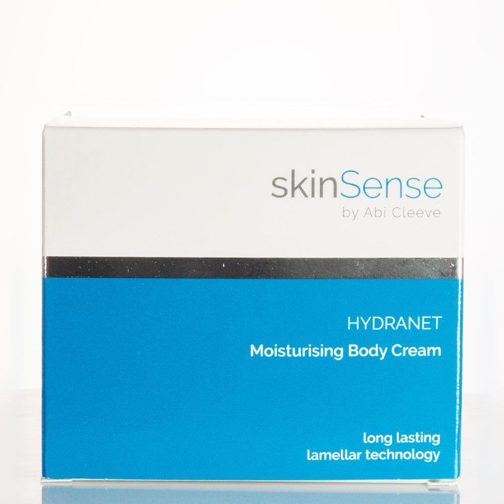 SkinSense 2 Lépéses Bőrápoló Kollekció: SkinSense Testápoló Krém 400 ml és Testradír 200 ml