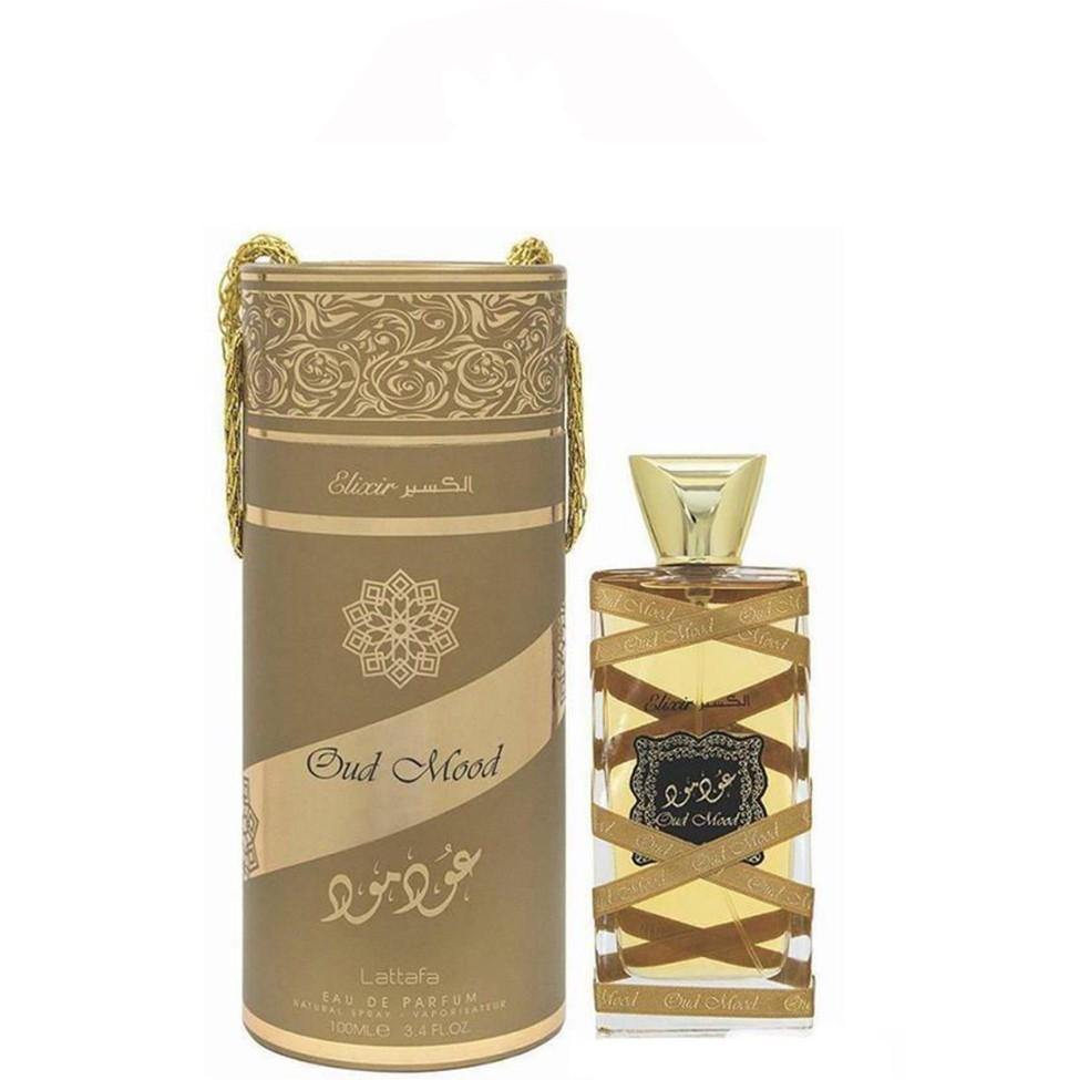 100 ml Eau de Parfum Oud Mood Keleti Fűszeres Fás Enyhén Citrusos Illat Nőknek - Ékszer Akció